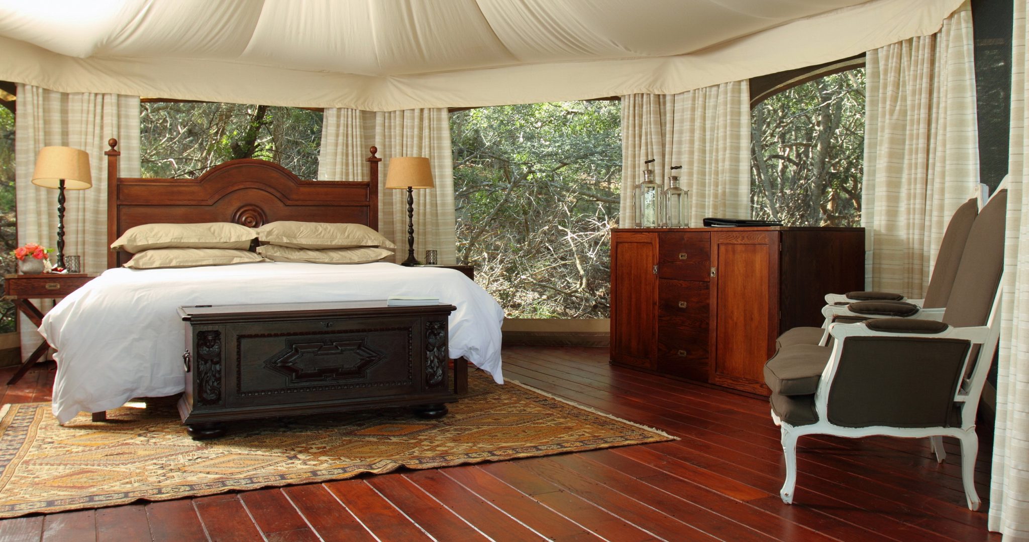 Thanda Safari Tented Camp - Tent Interior