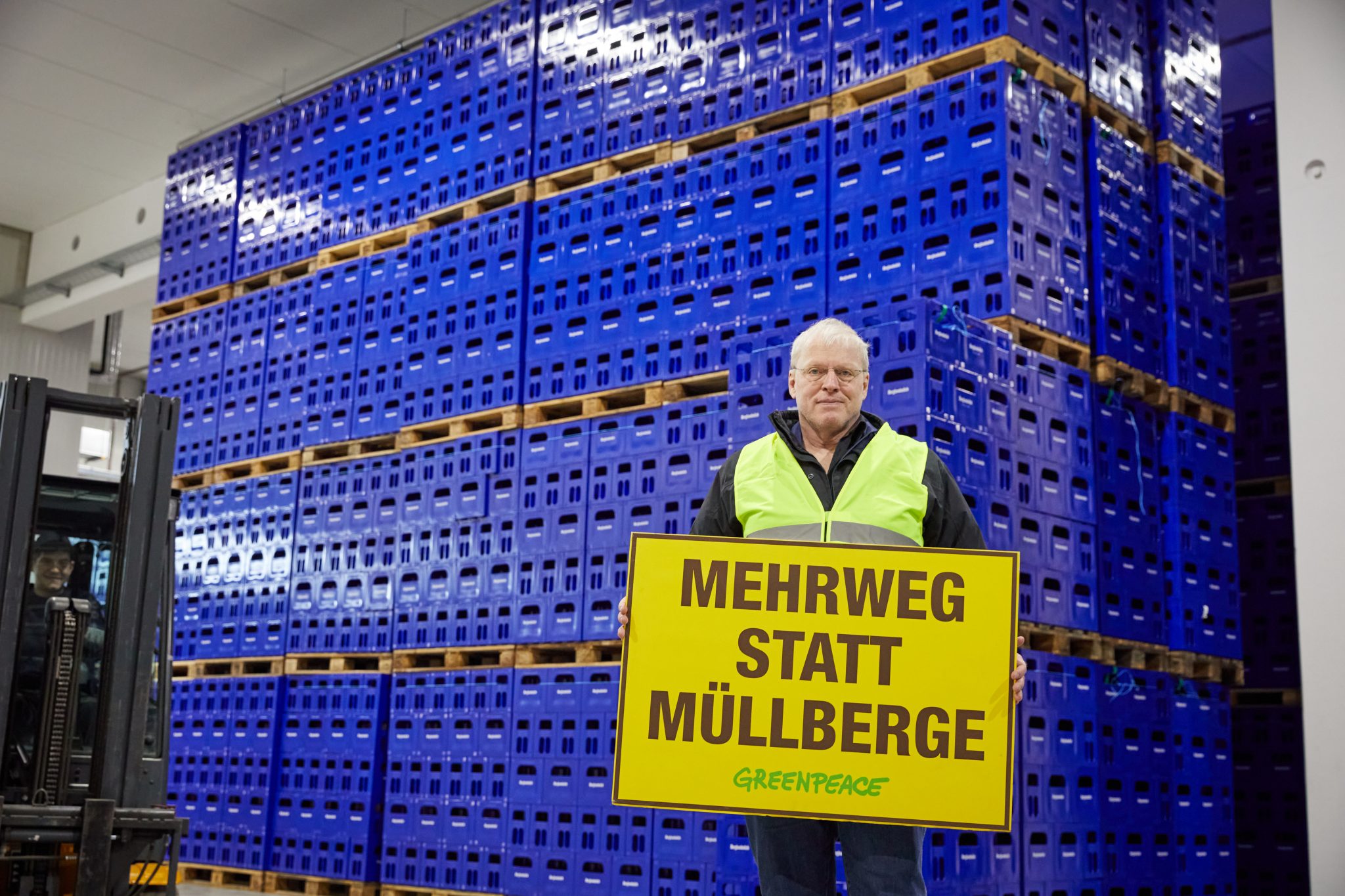 Berglandmilch Mehrwegmilchflaschen