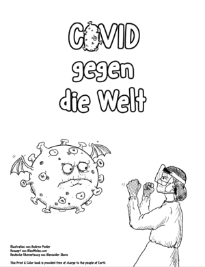 Covid Gegen Die Welt Pandemie Comics Fur Kinder Von Gogorilla