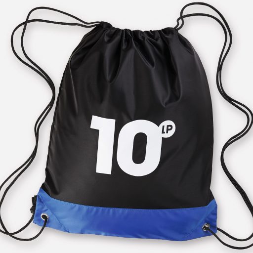 10 LP Kollektion Sportbeutel Schwarz-Blau