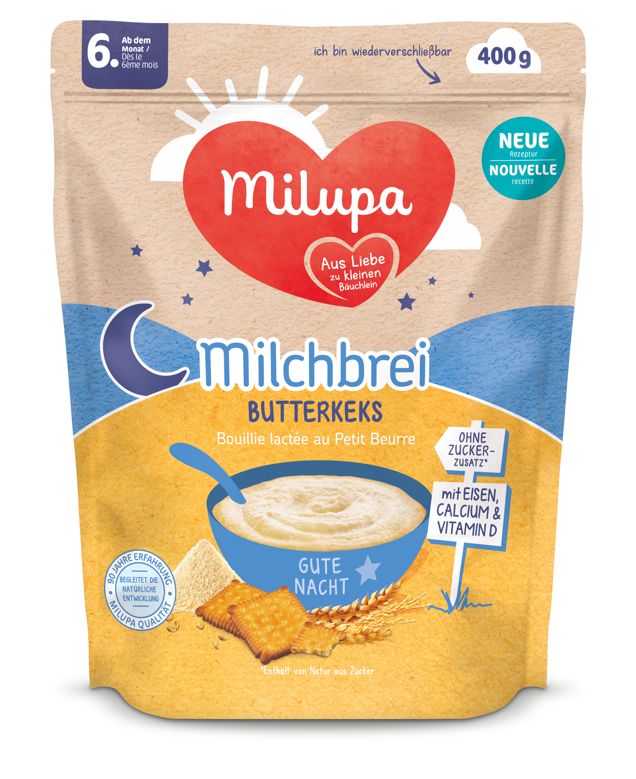 Milupa Butterkeks Milchbrei