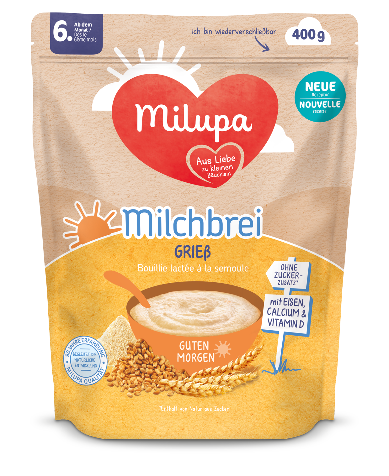 Milupa Grieß Milchbrei