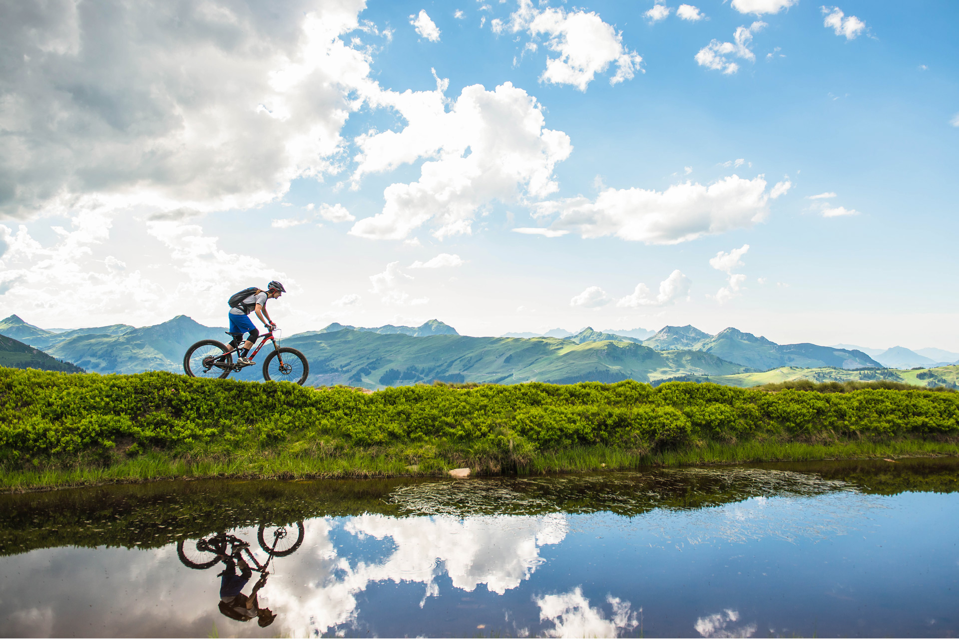 Unterschwarzachhof: Mountainbikung in Saalbach