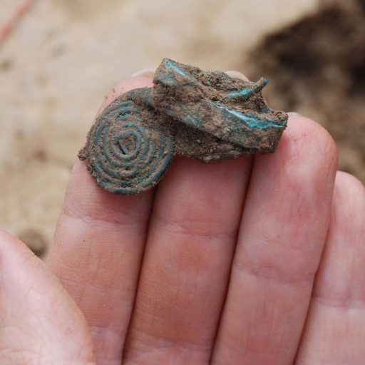 Antiker Fund der Hobbyarchäologen in Landshut