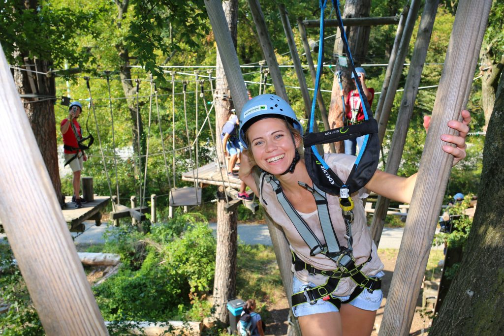 Waldseilpark Kahlenberg in der Erlebniswelt Kahlenberg