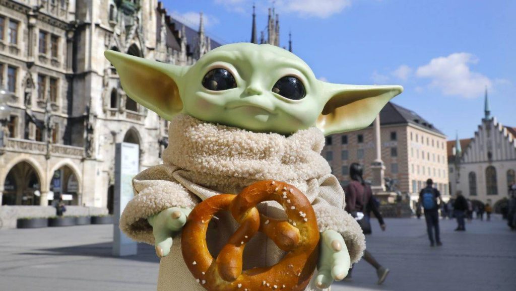 Yoda am Star Wars Day