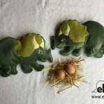 Gewichtstiere: dinosaurierpaar-mit-nest-l