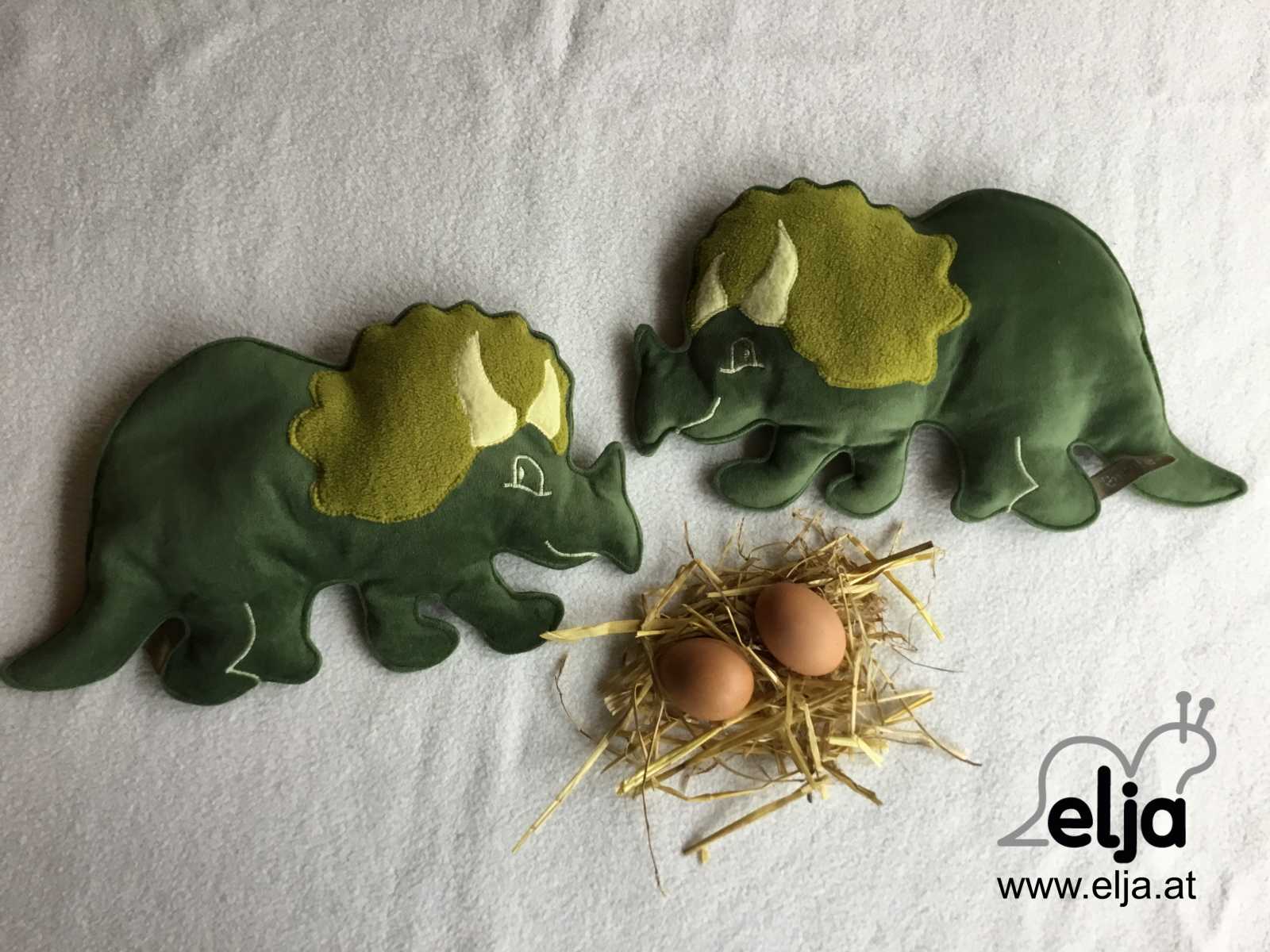 Gewichtstiere: dinosaurierpaar-mit-nest-l