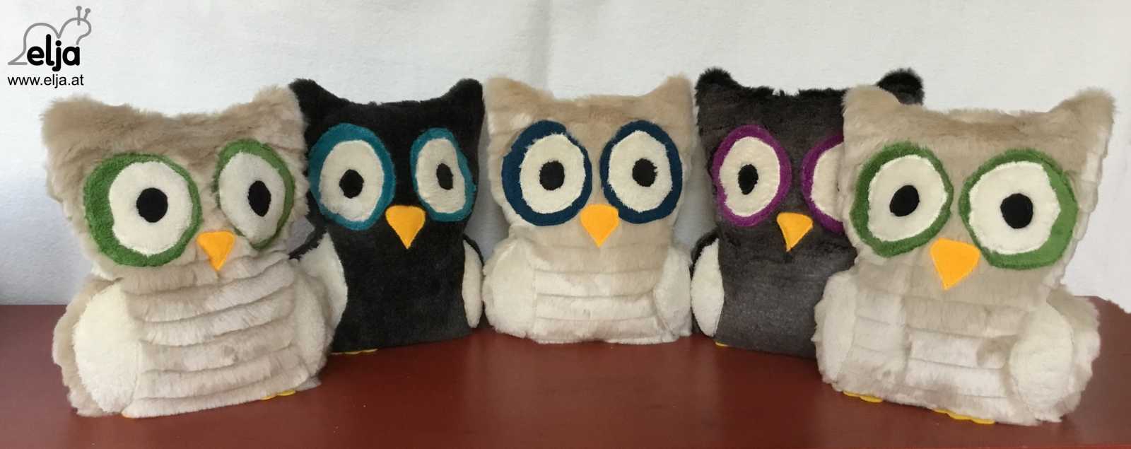 Gewichtstiere: eulenset-l