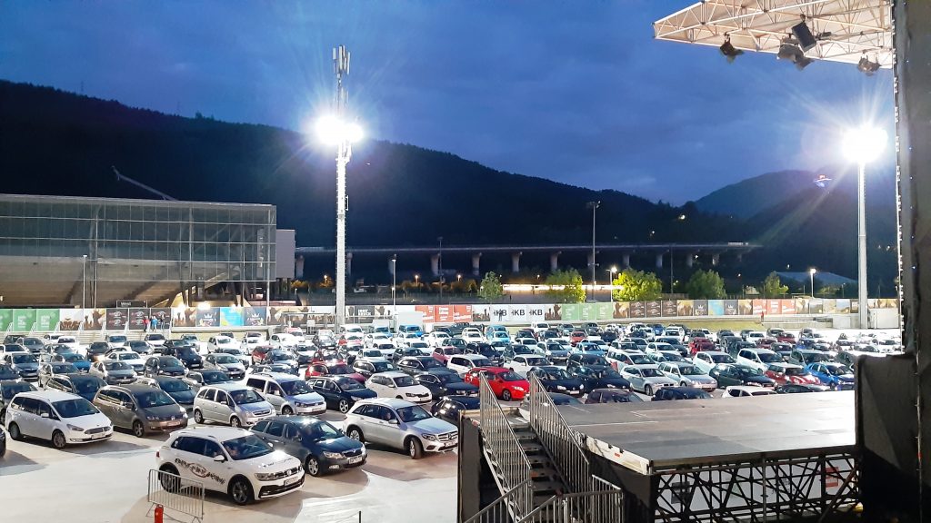 Autokino Innsbruck bekommt einen Open Air Bereich.