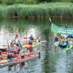 Jubiläumspaddeln von der Kuchelau nach Hainburg.