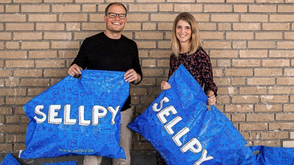 Sellpy CEO Michael Arnör und Alexandra Drissner, Country head Germany