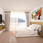 Alpe Maritima Ossiacher See: schlafzimmer_im_alpe_maritima_ossiacher_see_mit_panoramaterrasse_alps_residence