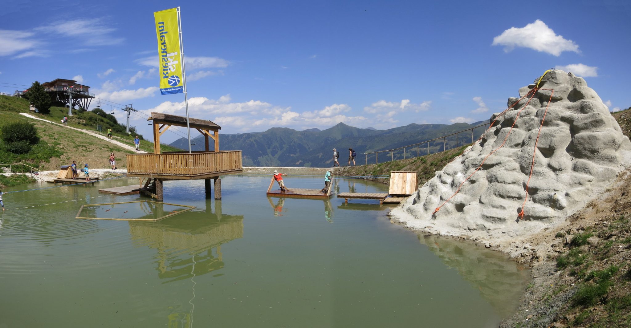 HochSEEsitz mit Hochsitz mit verschiedensten Attraktionen auf der Riesneralm