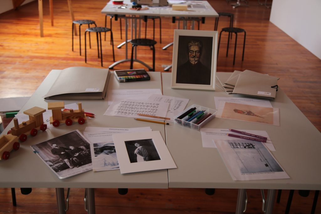 Offenes Atelier im Egon Schiele Museum