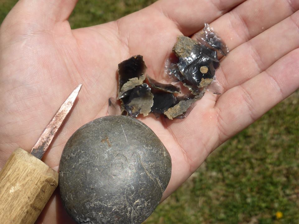 Steinbearbeitung am 24. und 25.10.