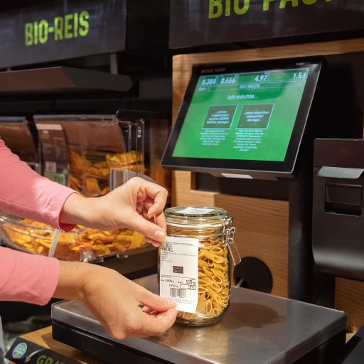 Abfüllen in eigenen Behälter