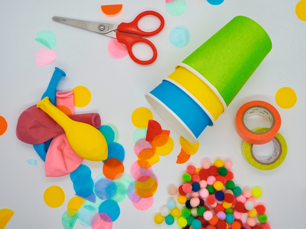 Party-Basteleien: Papier-Glückskekse &amp; Konfetti-Kanonen - familiii