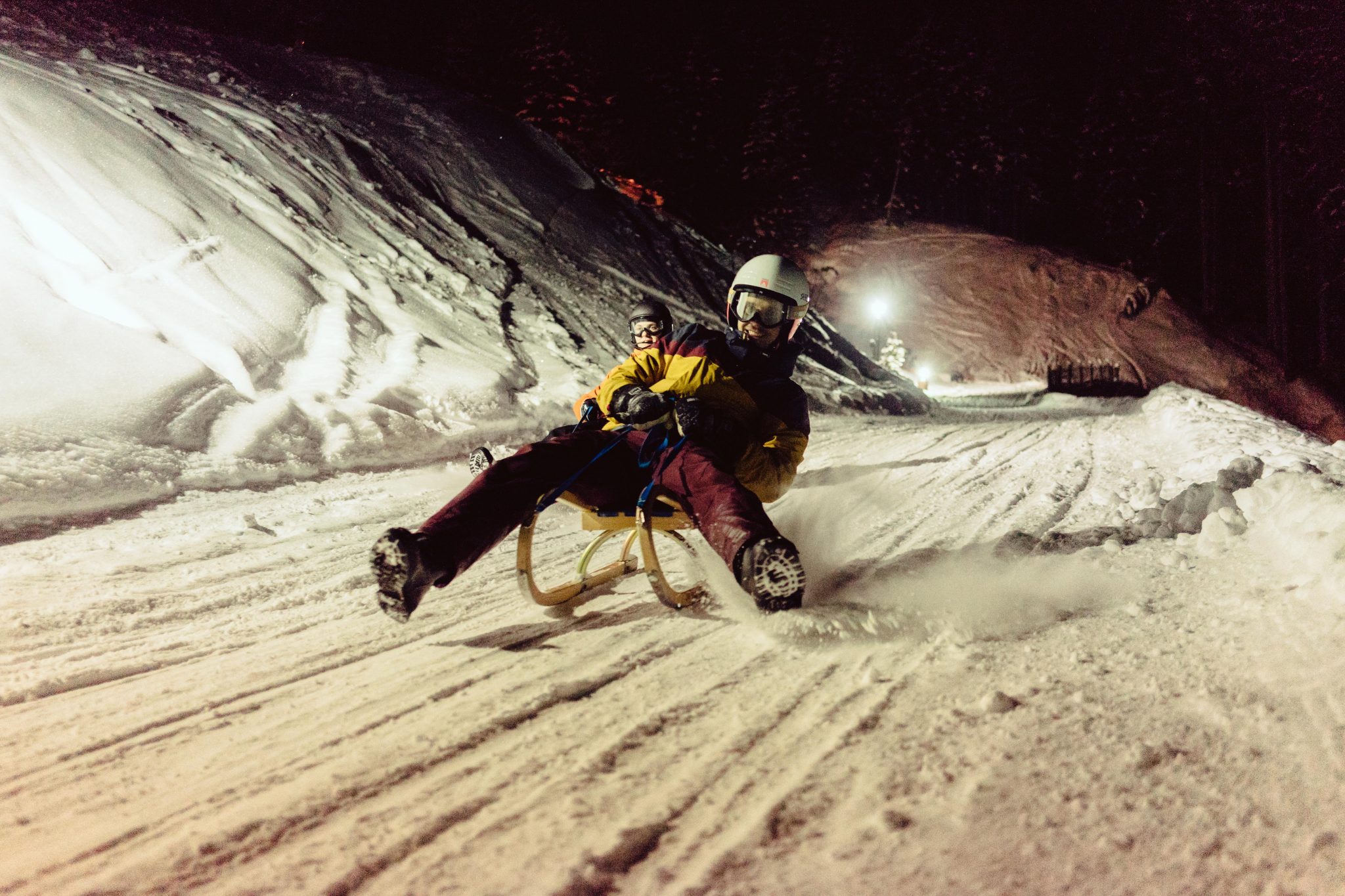 Nachtrodeln by Michael Geißler