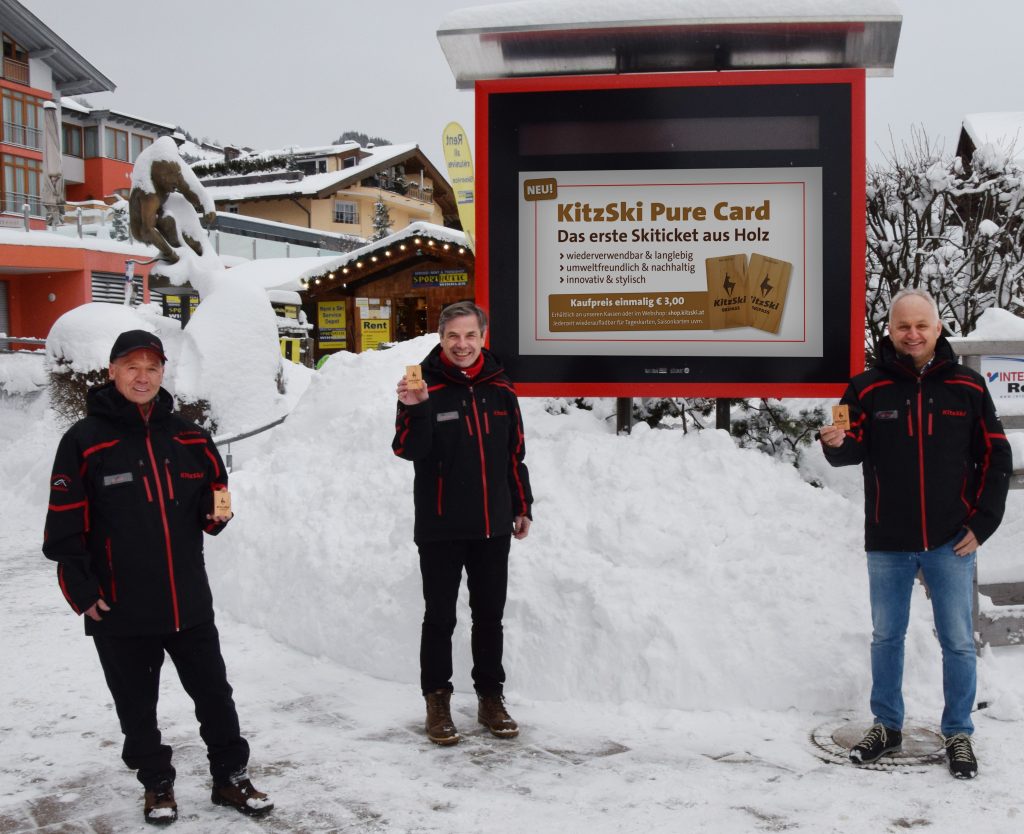 Wer die KitzSki Pure Card über den Webshop (shop.kitzski.at) bestellt, kann sie auf Wunsch mit Vor- und Nachnamen personalisieren lassen.