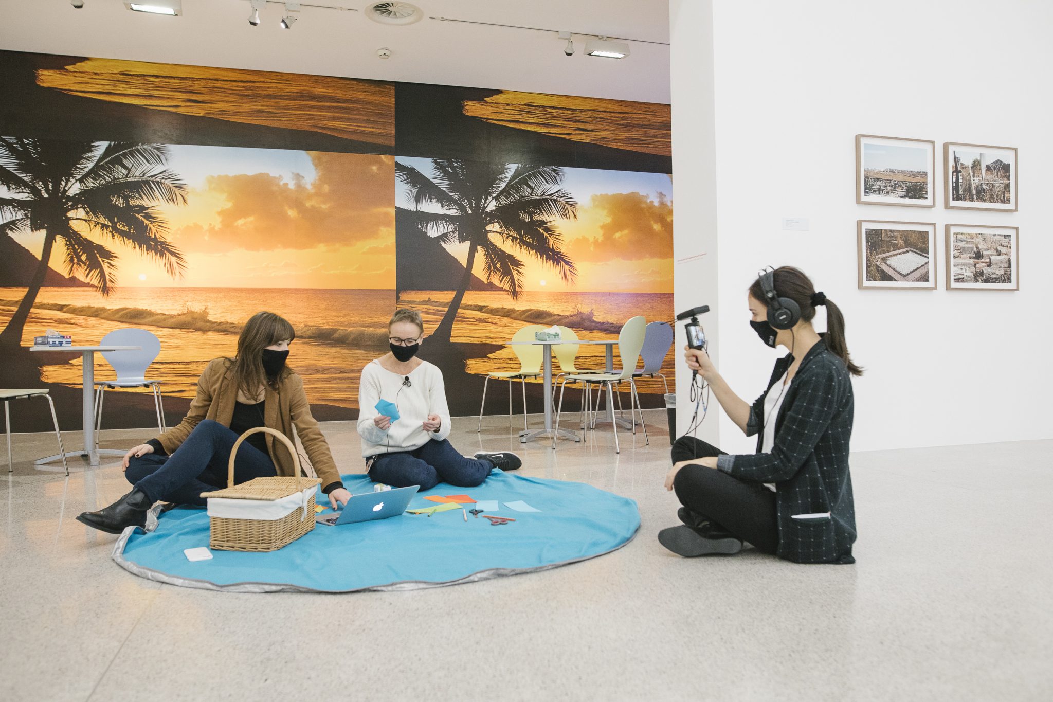 Digitales Kunstpicknick im mumok