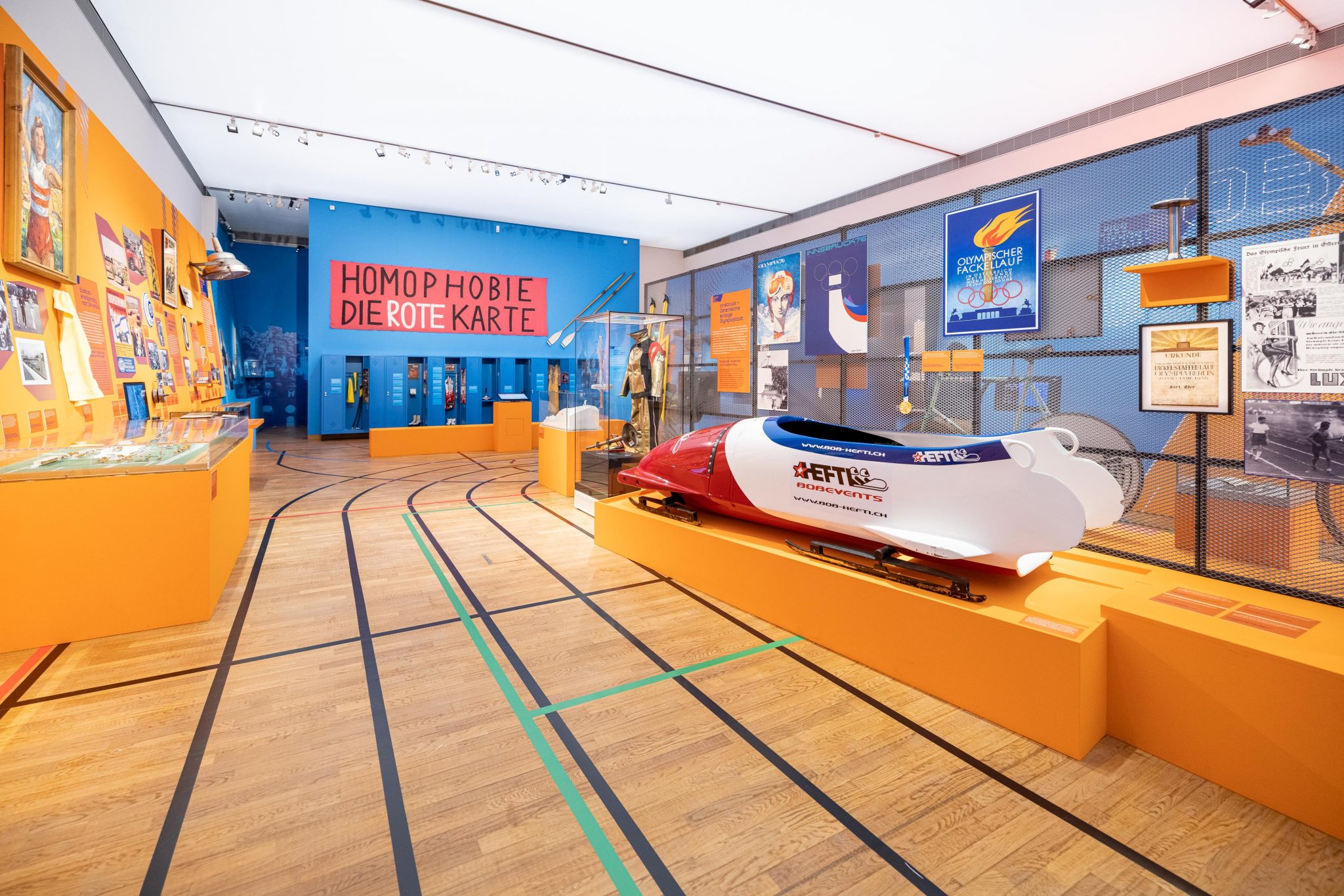 Austellung _I wer' narrisch! Das Jahrhundert des Sports_