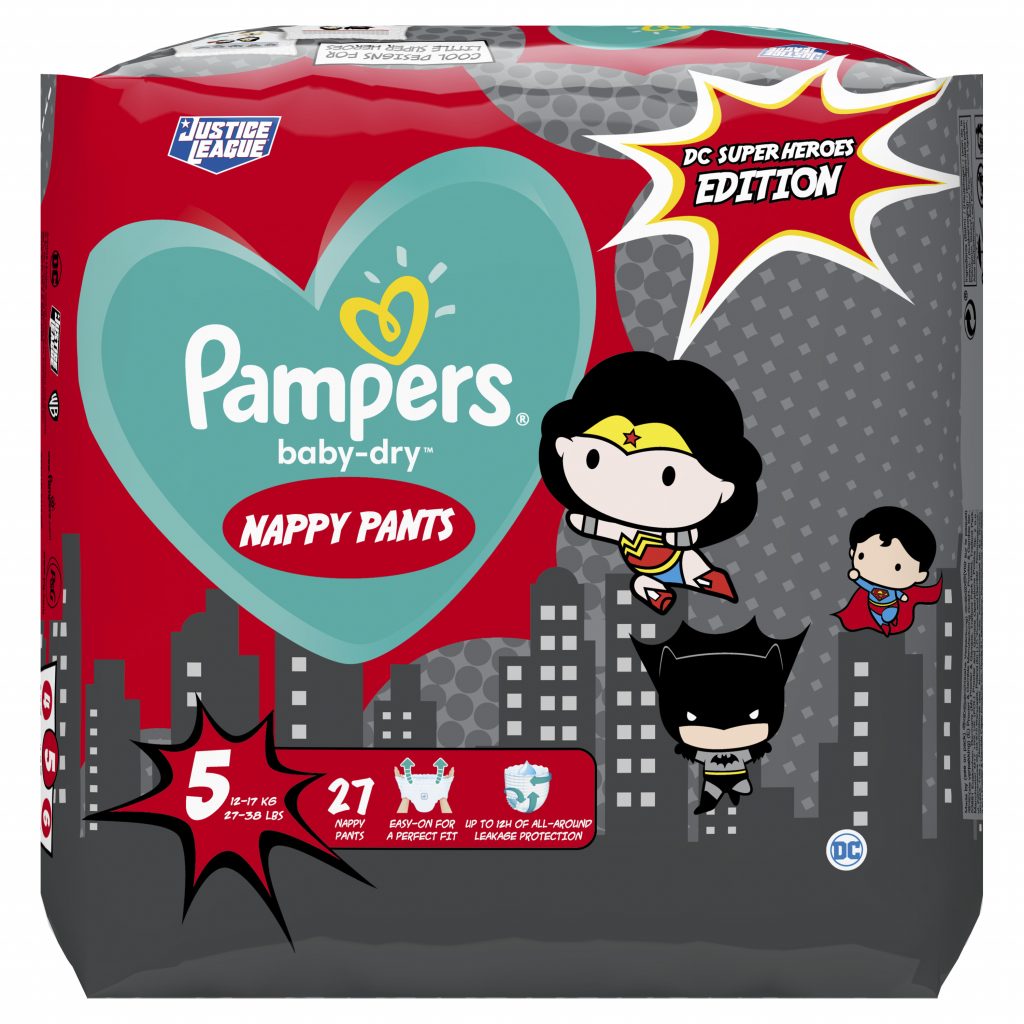 Die Limited Edition ist ab sofort in den Windelgrößen 4, 5 und 6 im Handel erhältlich.