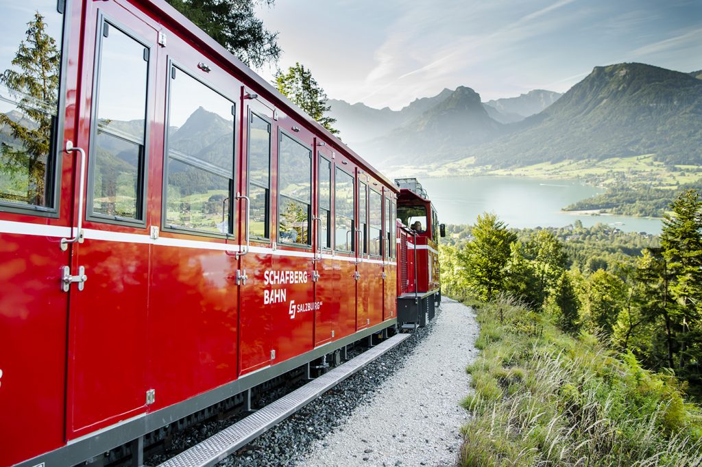 Die SchafbergBahn im Salzkammergut