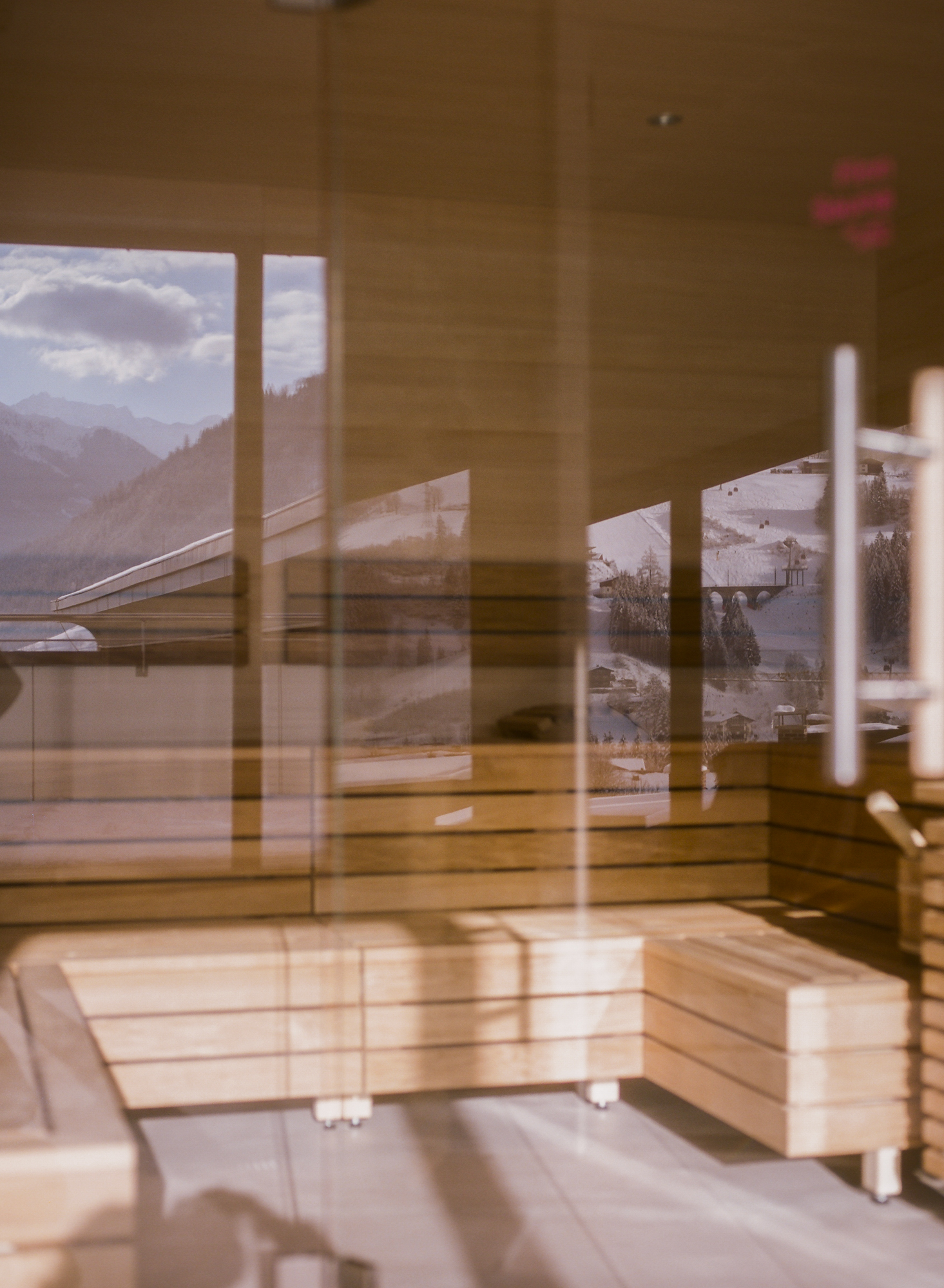 Blü finnische Sauna