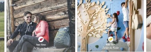 Cavallino Familie in der Wiese Hannes Niederkofler