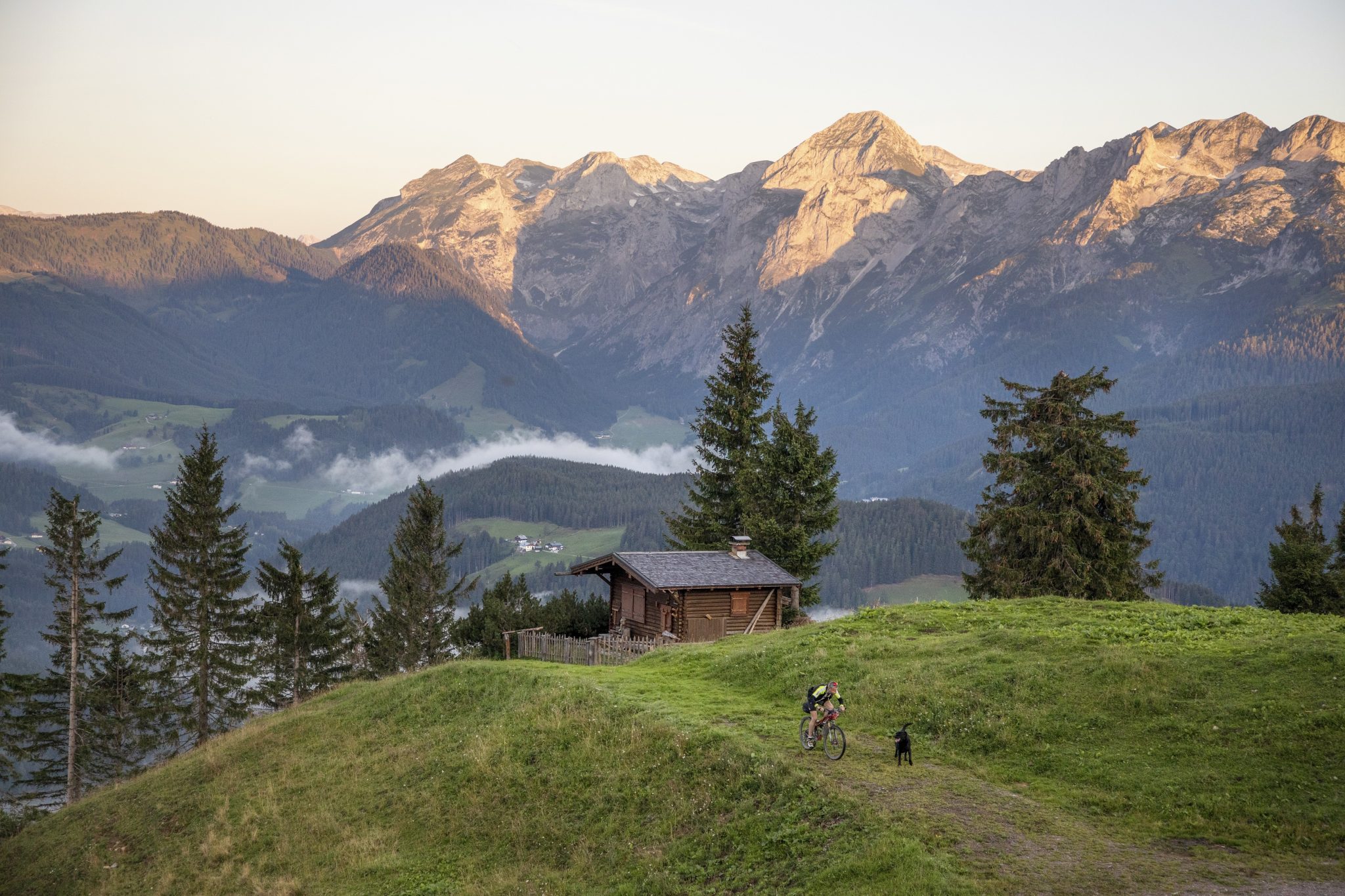 Abtenau mit dem Rad von Alm zu Alm 08.8.2019 Foto: Johannes Kernmayer