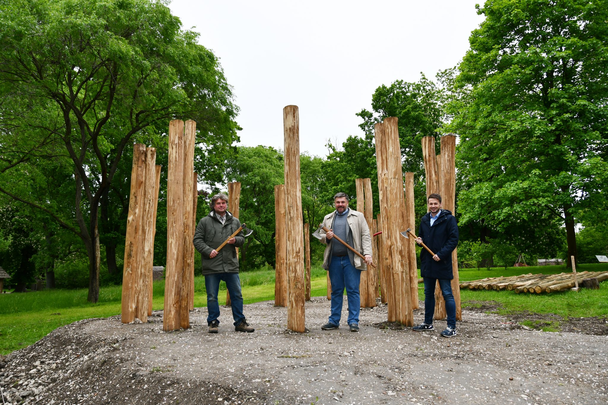01 Frühmittelalterlicher Kirchenbau (c) MAMUZ-1