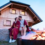 Zweisamkeit auf der Alm genie§en