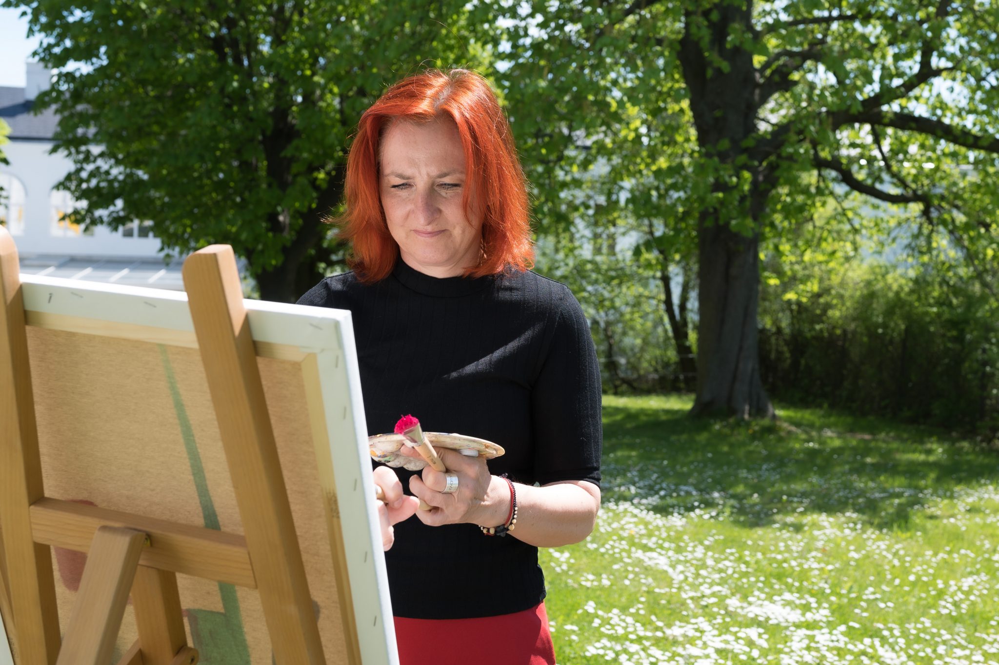 Kreativ unter freiem Himmel Museum Gugging