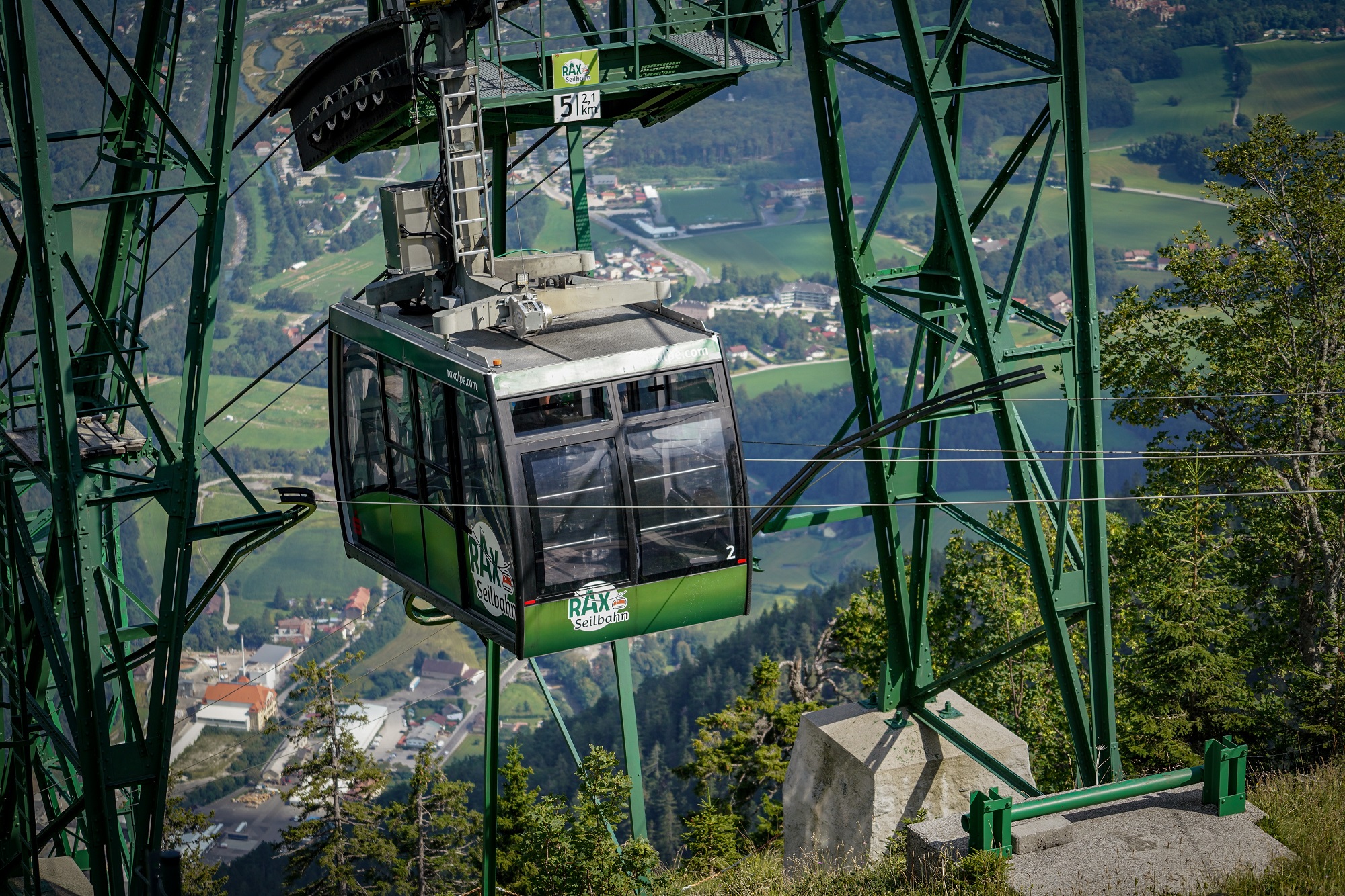 95 Jahre Rax-Seilbahn Seilbahn