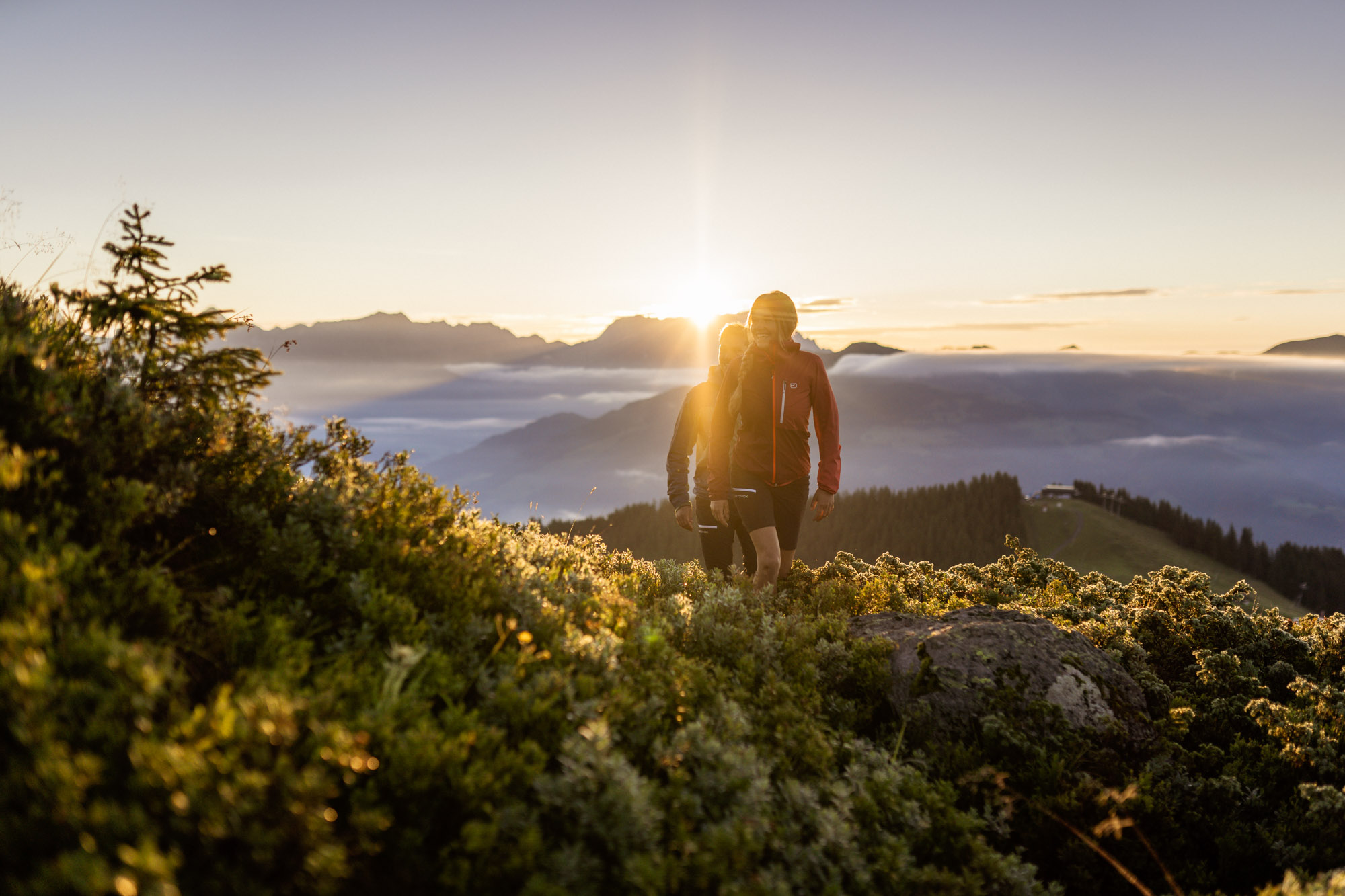 Bei der Sonnenaufgangswanderung mit Bergfrühstück erwartet die Teilnehmer ein Erlebnis der besonderen Art.