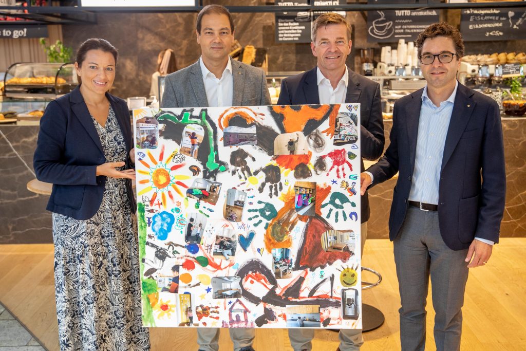 Interspar, Scheckübergabe, SOS Kinderdorf, Salzburg, 20210720, (c) wildbild