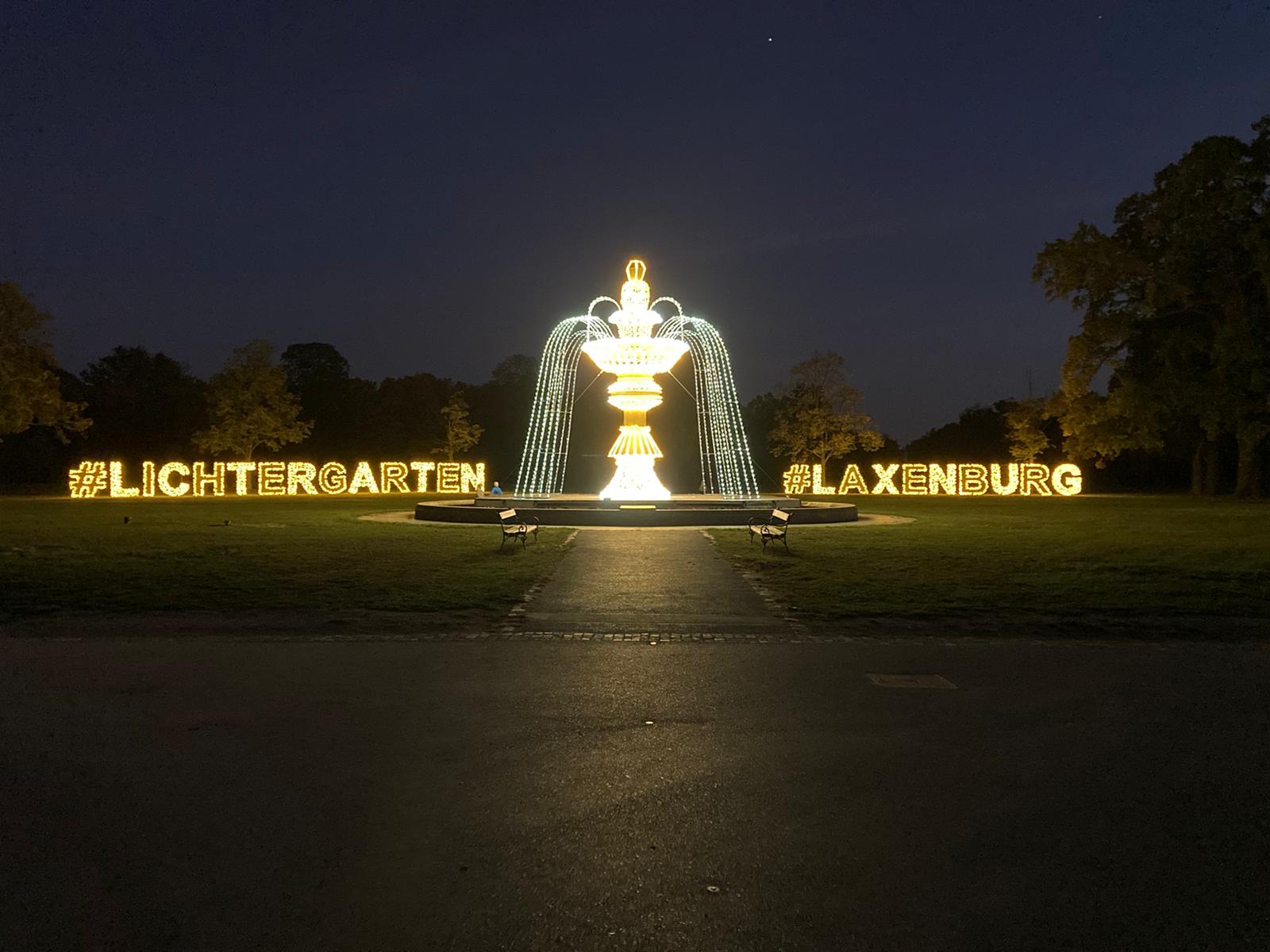Illumina, der magische Lichtergarten im Schlosspark Laxenburg