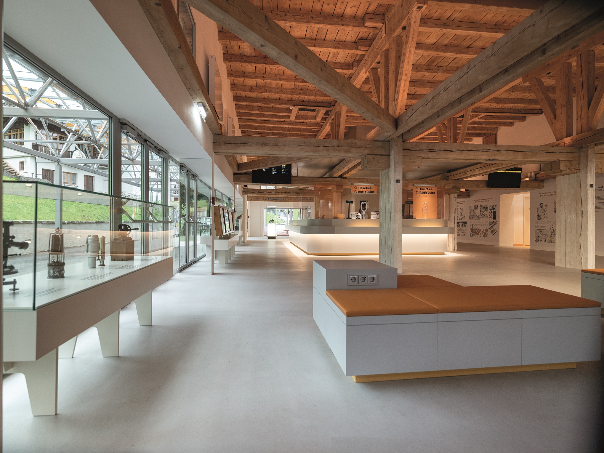 Das neue Besucherzentrum der Salzwelten Salzburg am Dürrnberg