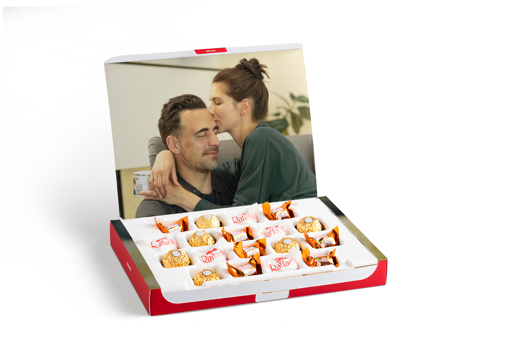 CEWE_Foto-Geschenkbox mit Ferrero Pralinen_EUR 23,99
