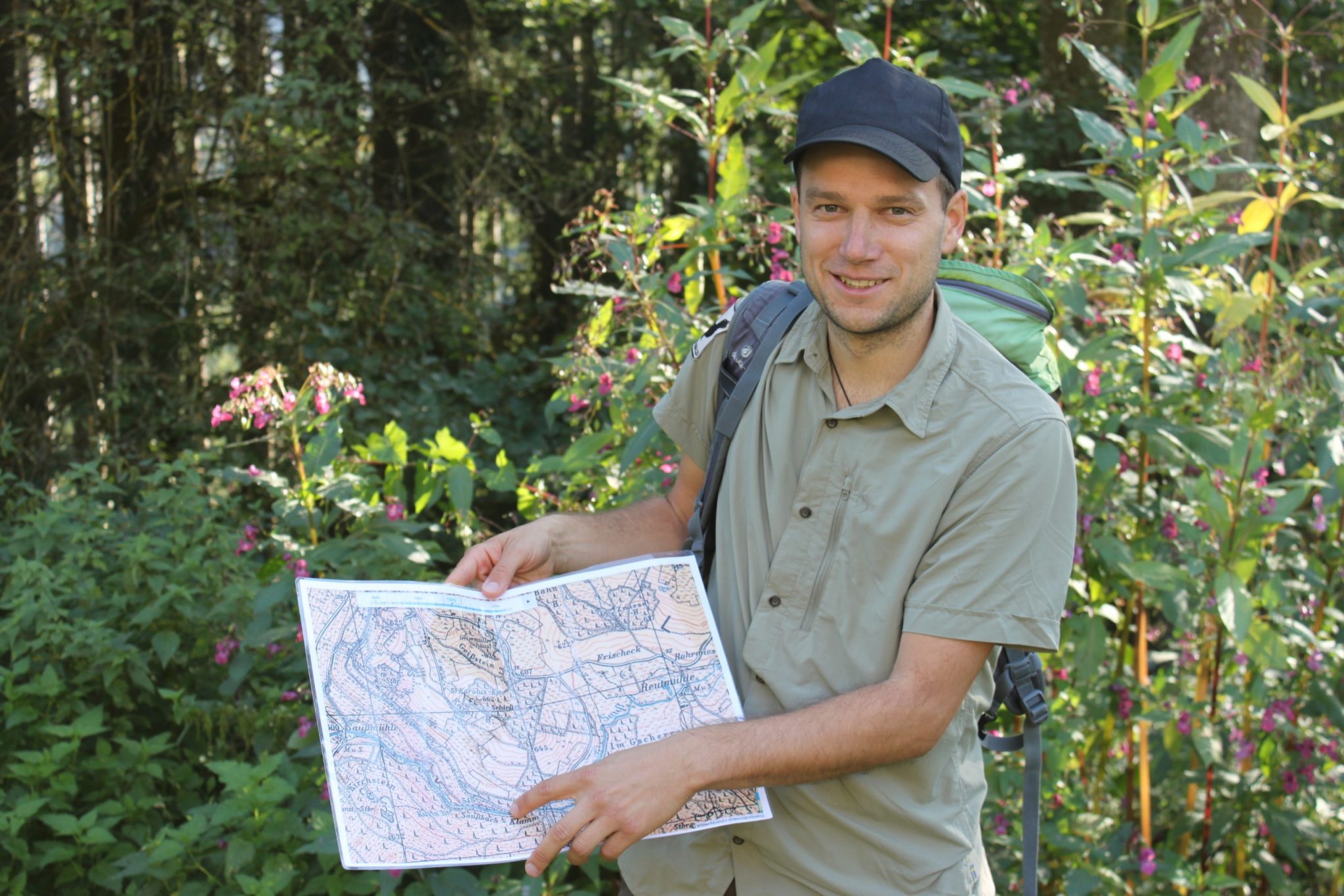 Johannes Matt, Naturparkranger im Bayerischen Wald.