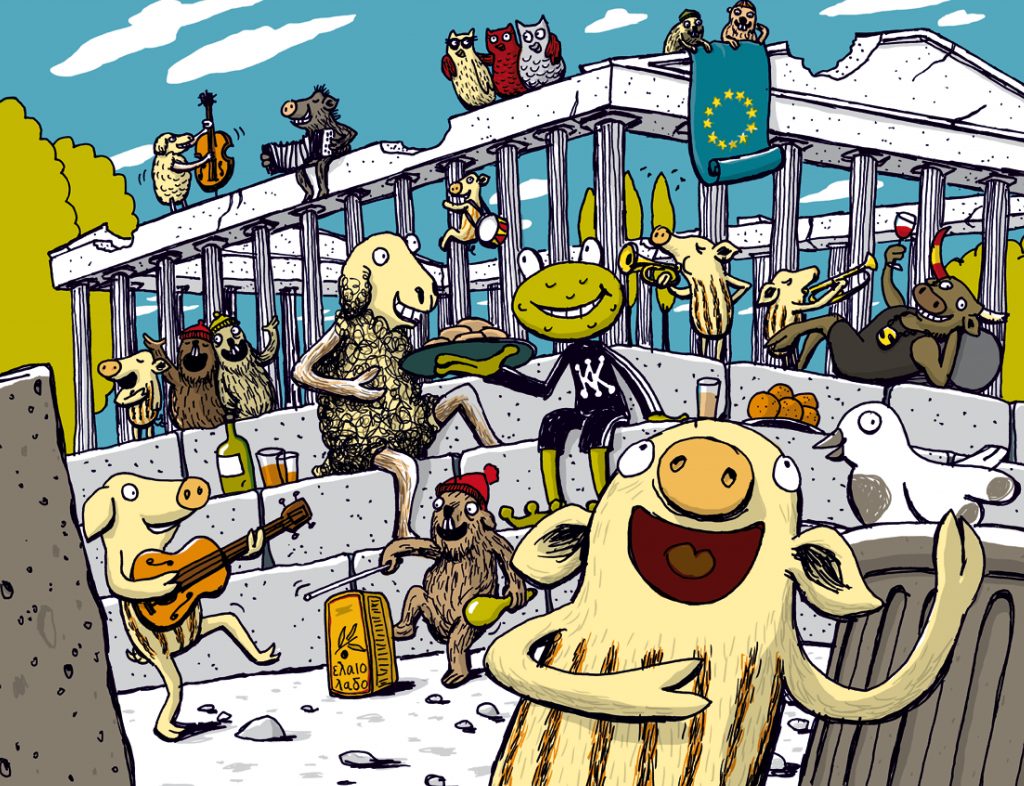 Fidula_Kuno Knallfrocsh_ KunoinGriechenland