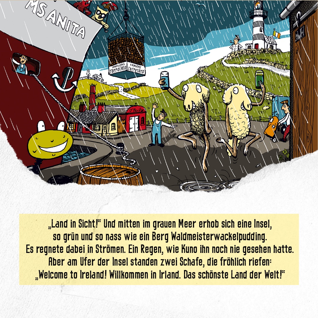 Fidula_Kuno Knallfrosch_ Kuno in Irland