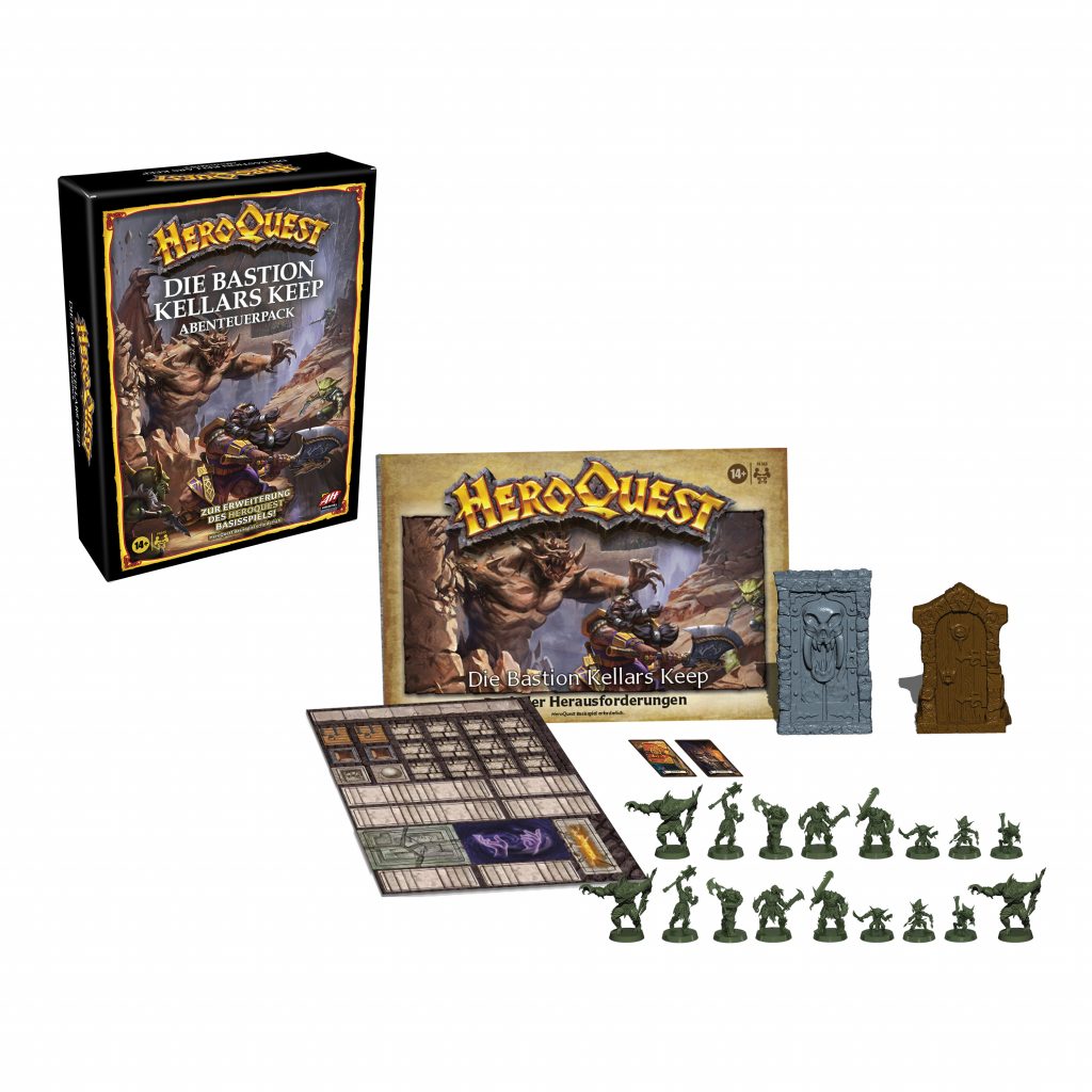 HeroQuest Die Bastio_Pack und Inhalt