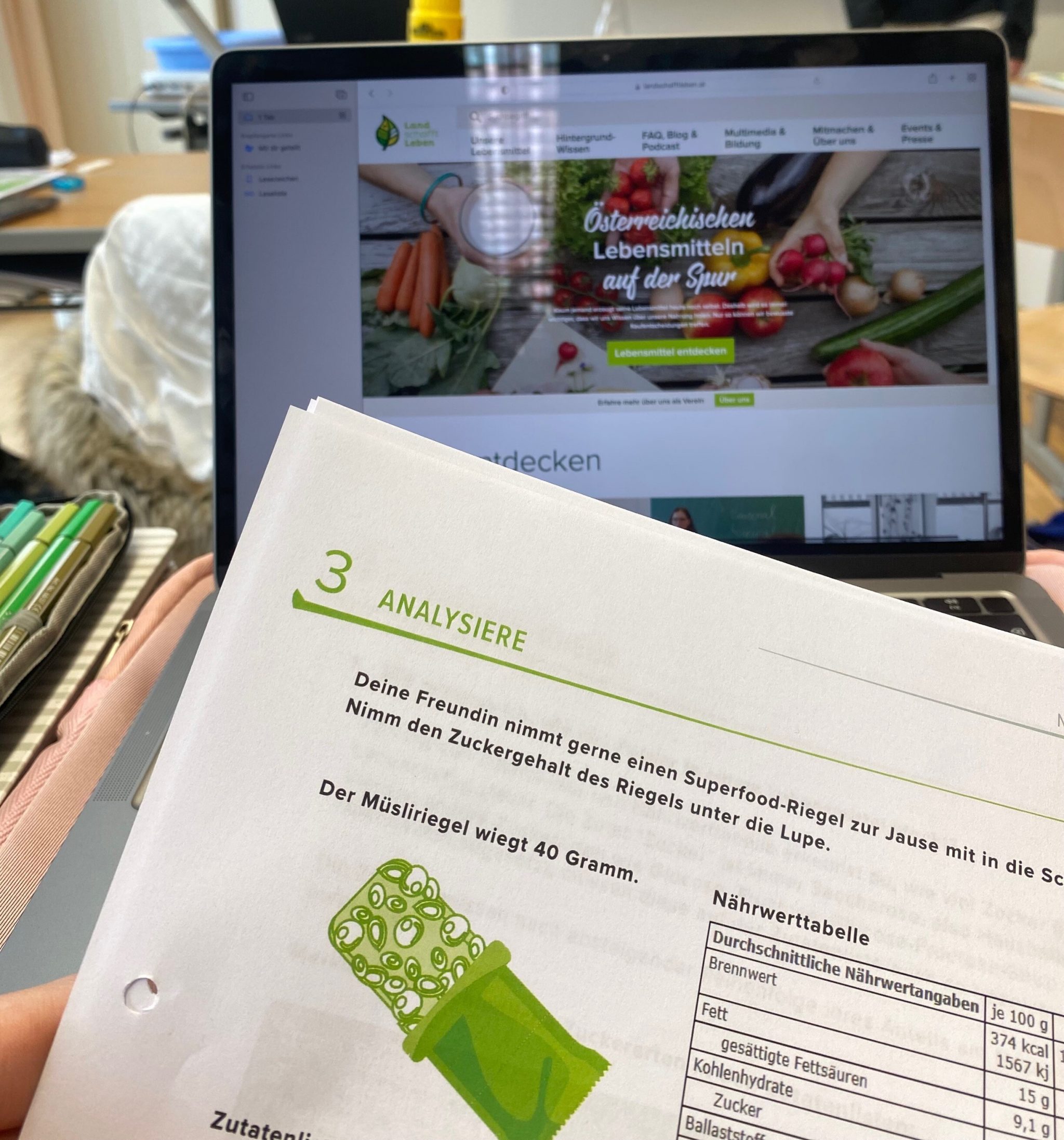 Land schafft Leben digitales Angebot