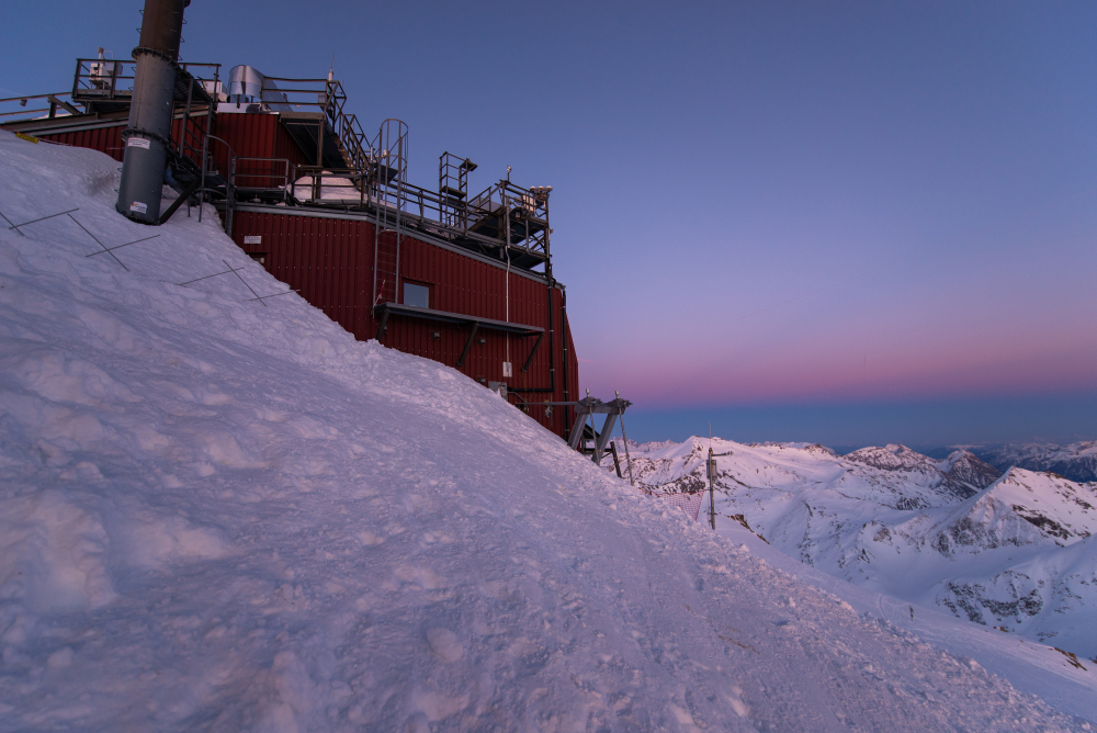 View,From,The,Top.,Europe’s,Highest,Weather,Station,,The,Sonnblick