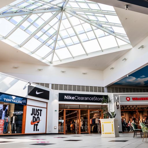 Wetterfestes Shoppingerlebins