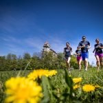 Micheael Buchleitner and participants perform during the Wings for Life World Run App Run in Moedling, Austria on May 09, 2021 // SI202105090252 // Usage for editorial use only //