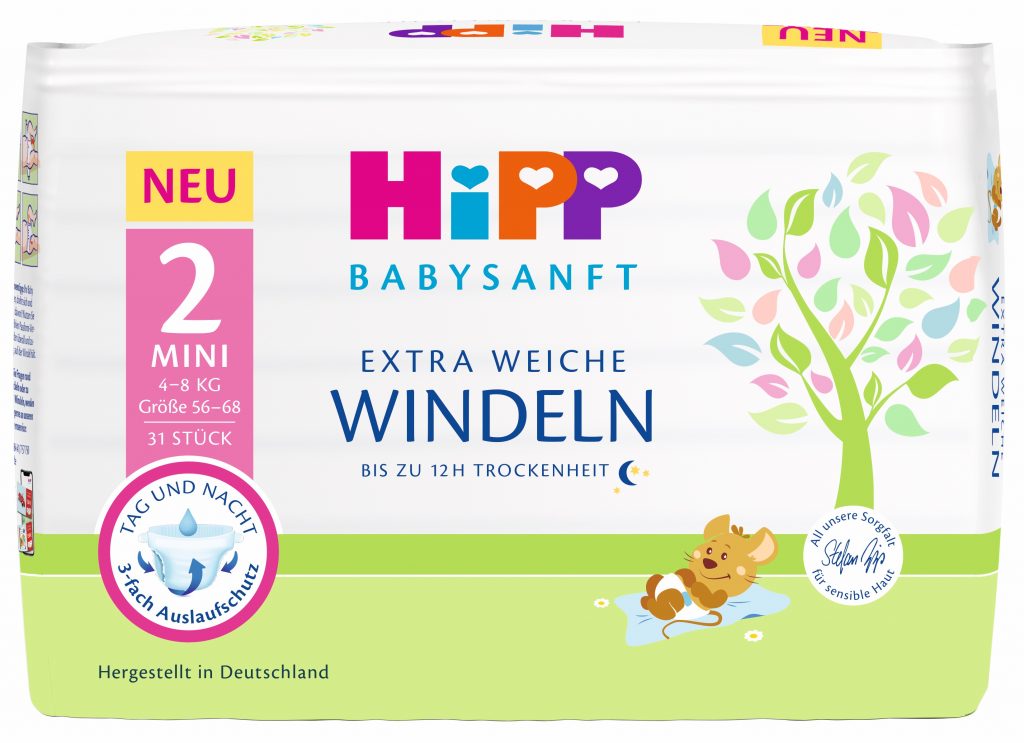 HiPP Babysanft Extra~Windeln_Größe 2