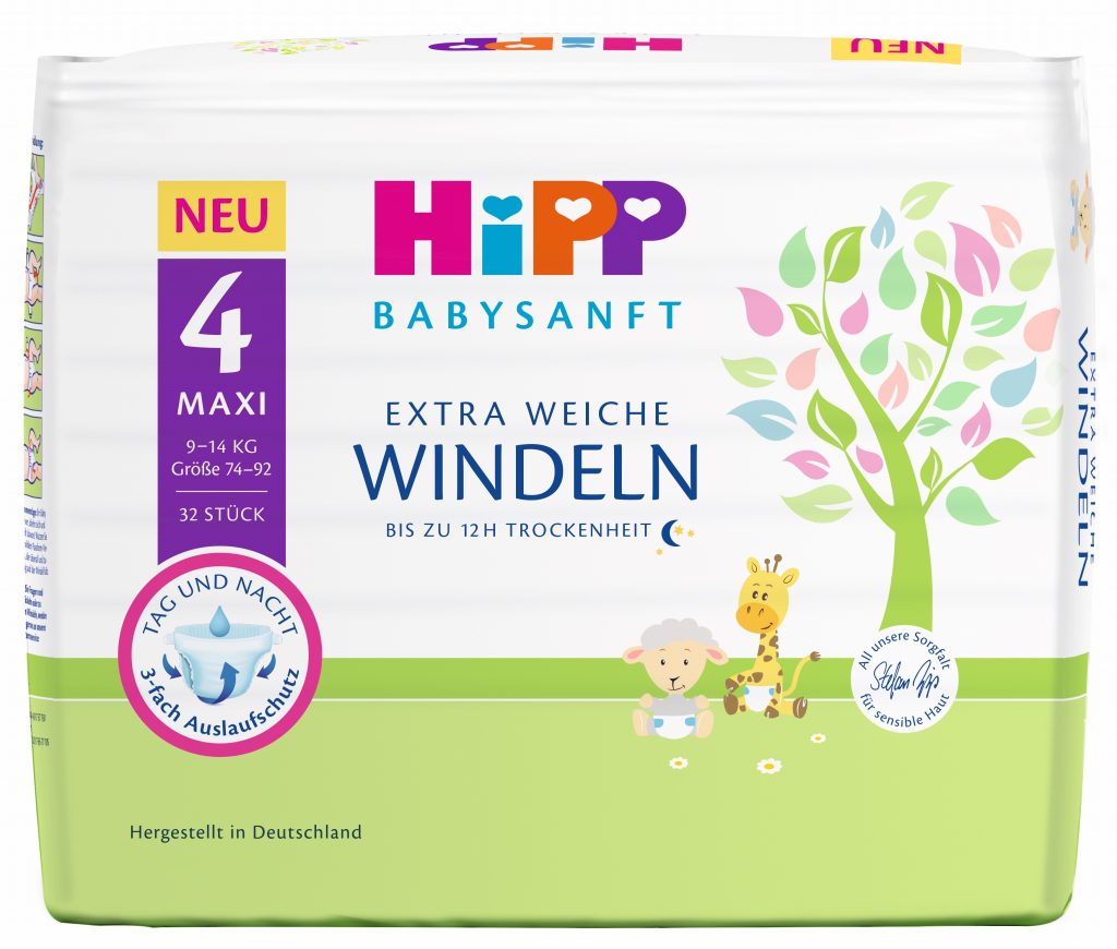 HiPP Babysanft Extra~Windeln_Größe 4(1)